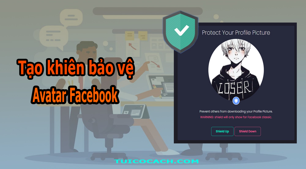 Share Source Code bật khiên Avatar Facebook 2018  AnonyViet