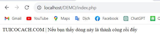 Ví dụ include_one