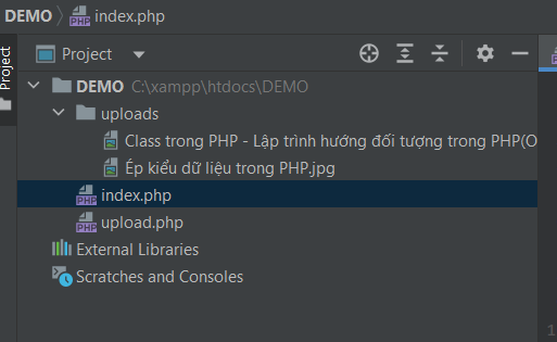 Upload file trong php - Tải file từ Bộ nhớ lên server trong PHP